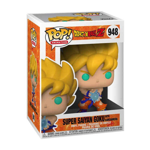 Funko POP! Dragon Ball Z - SS Goku w/Kamehameha Wave #948